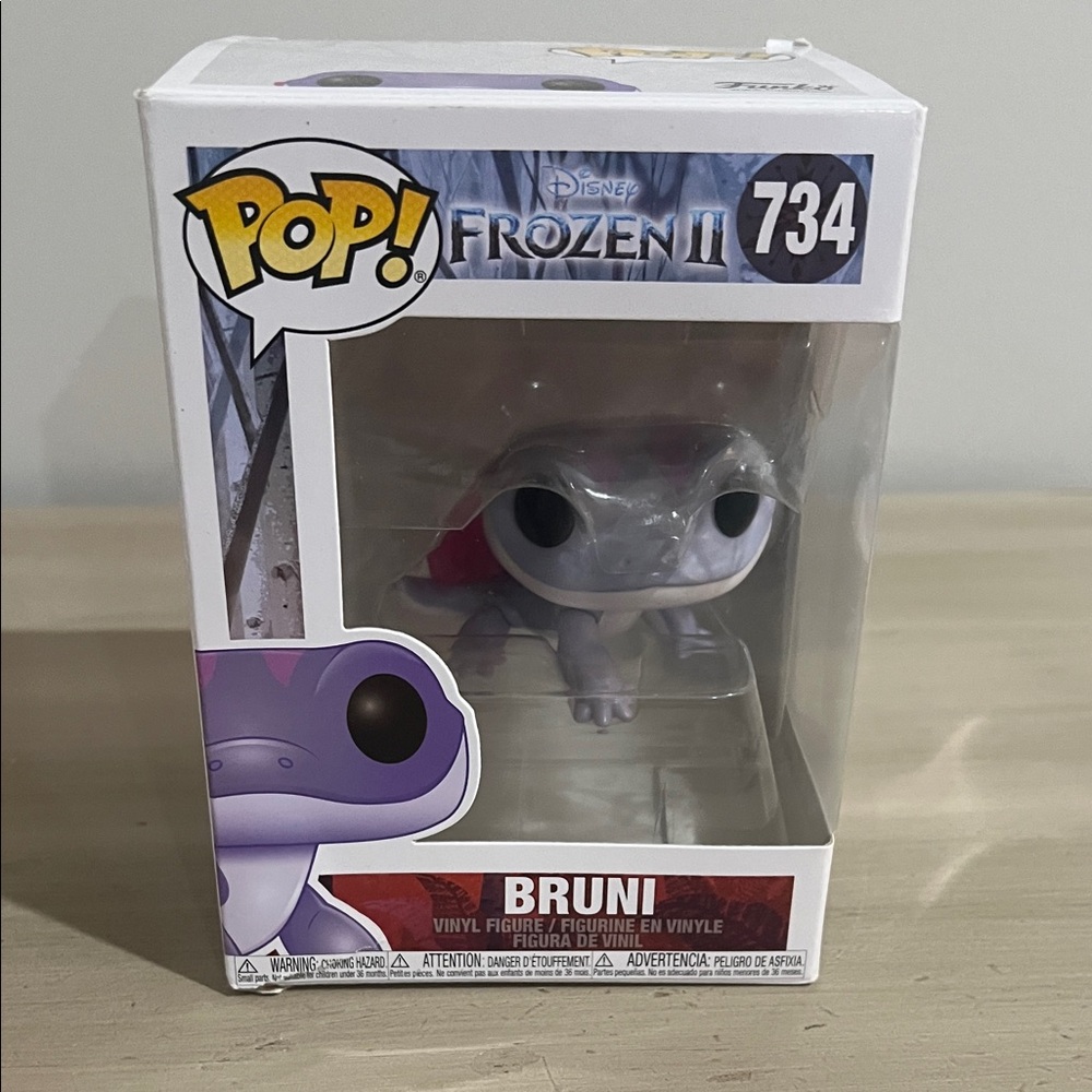 Funko Frozen II New in Box Bruni Figure in Purple and White Collectible Gift